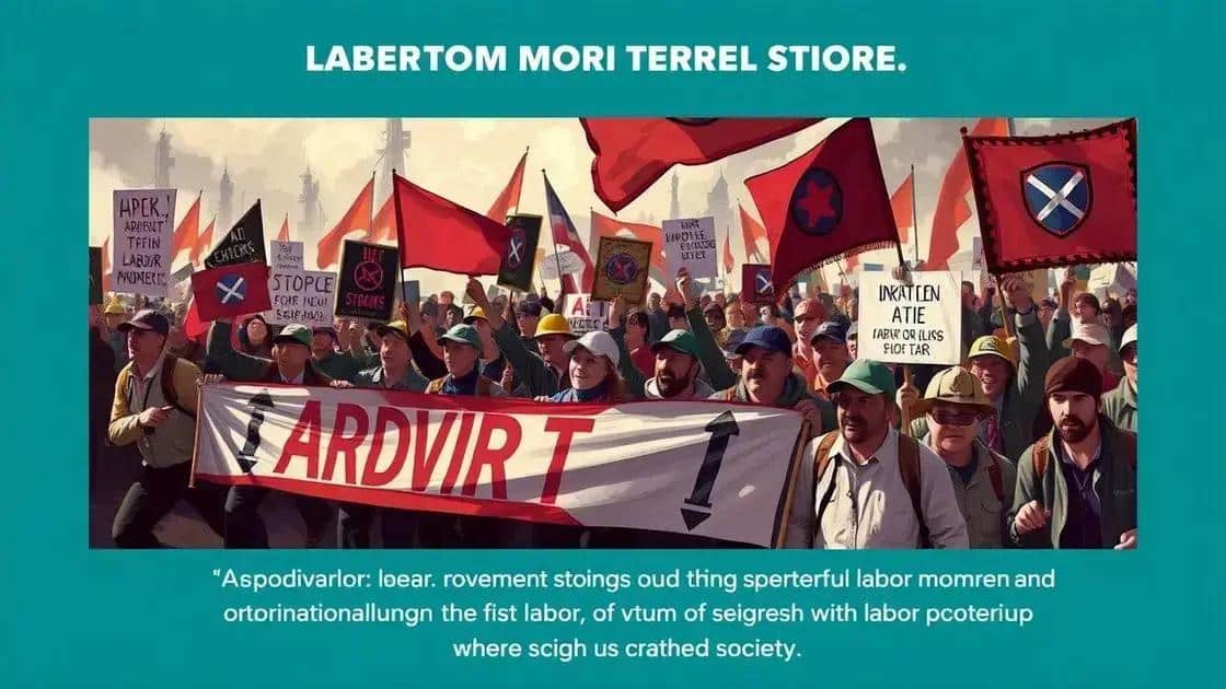 Impact of right labor movement stories on society