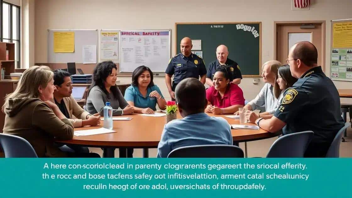 Engaging the community in school safety