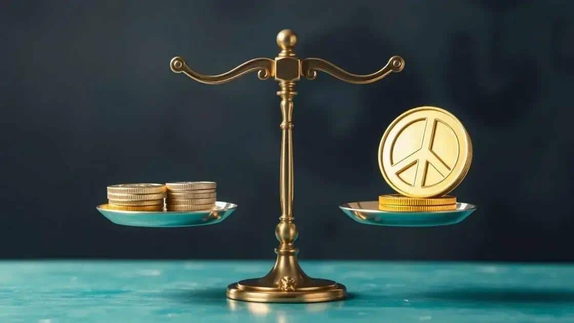 Impact of regulations on peace cryptocurrencies