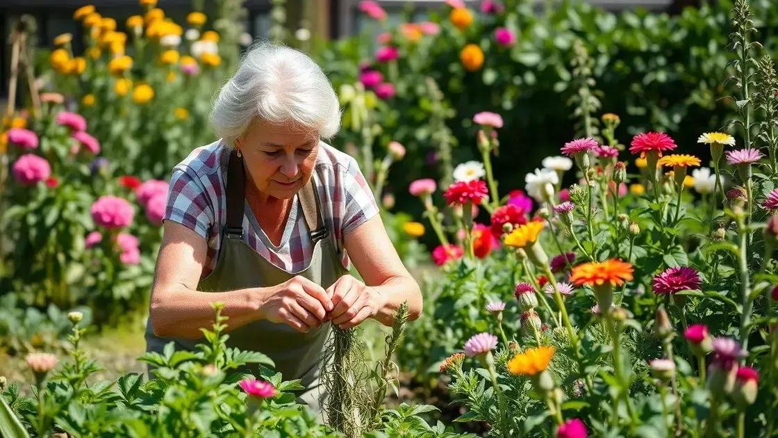 The role of gardening in physical health