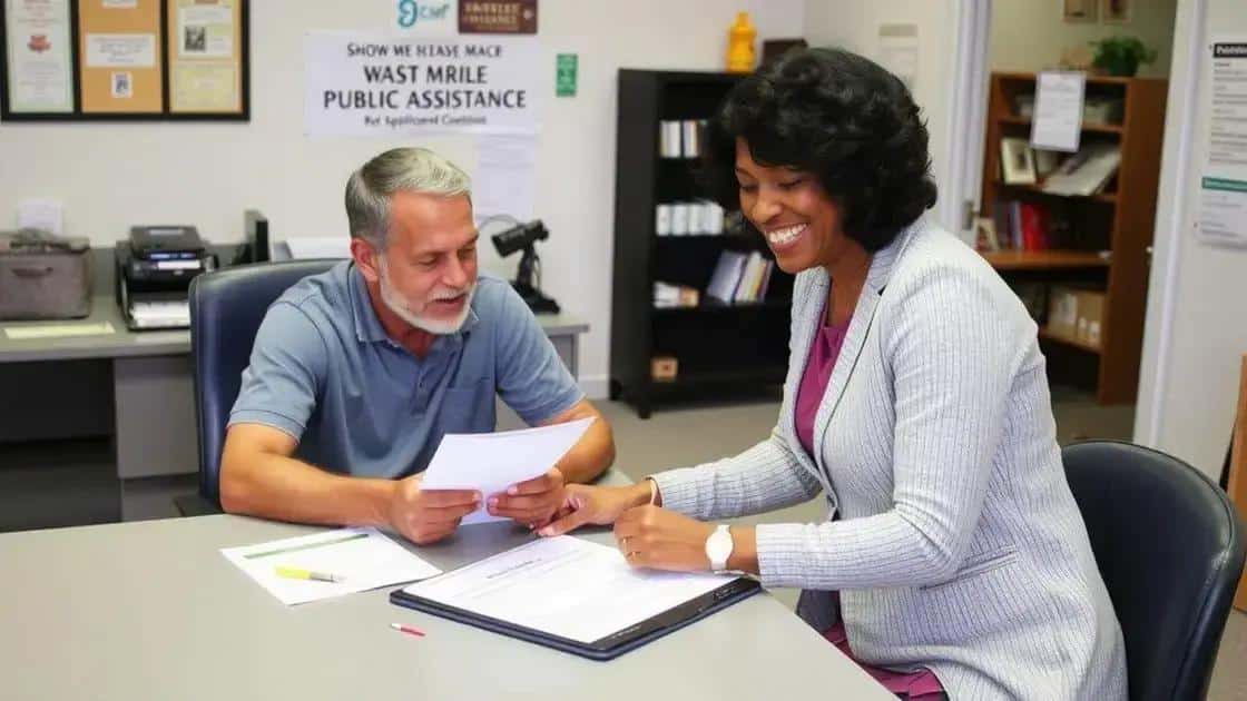 How to apply for public assistance