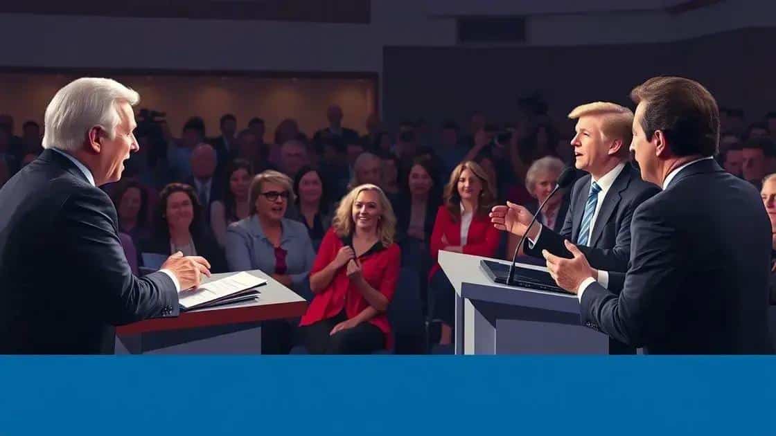 Impact of debates on public opinion