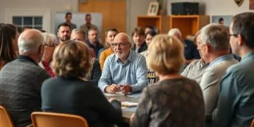 Place political campaign focus on community engagement