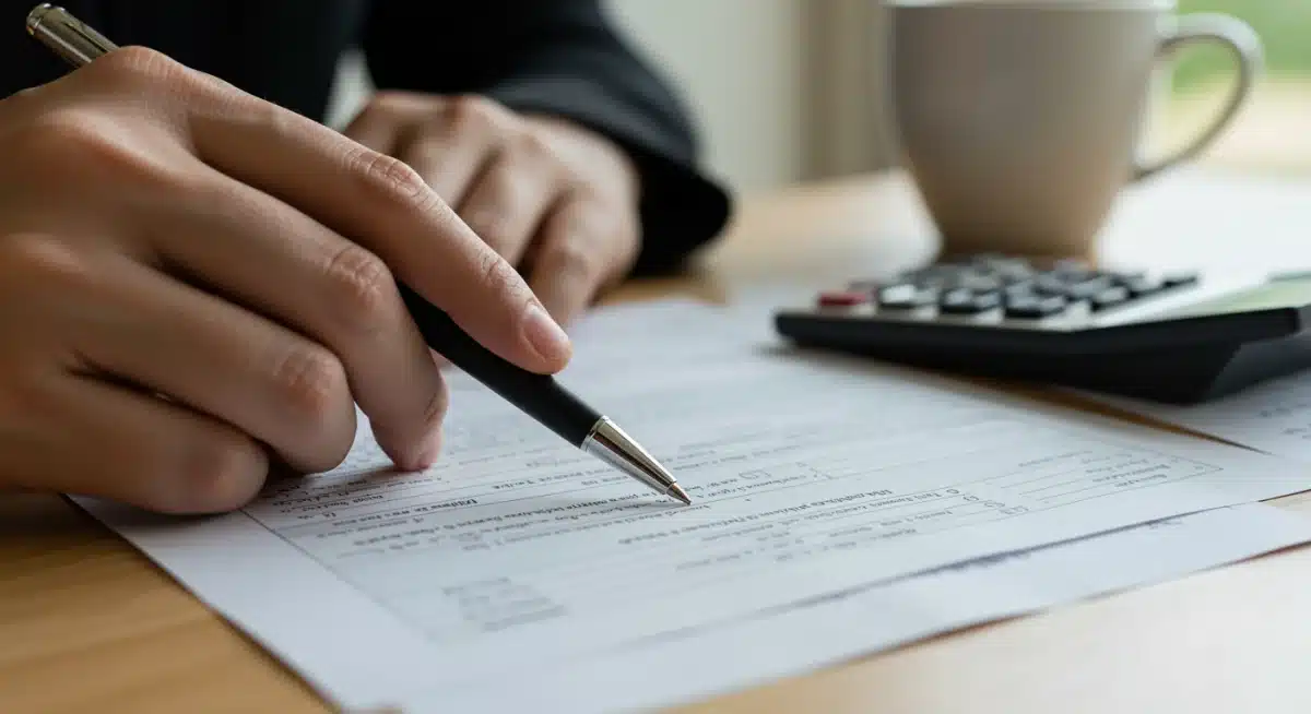 Detailed review of tax forms and financial statements