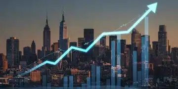 Federal Reserve interest rate hike projection for Q1 2026 affecting US national lending.