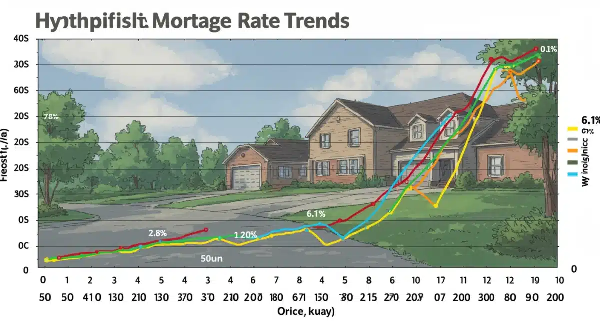 Chart comparing 5.8% vs 6.1% mortgage rate projections for the 2026 housing market.
