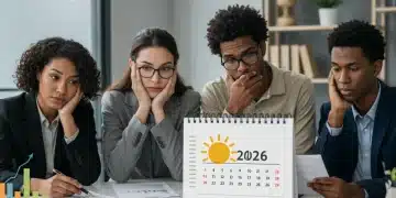 Small business owners discussing financial changes surrounding the CARES Act sunset in 2026.