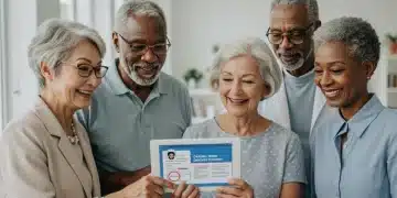 Seniors reviewing Medicare Advantage 2026 changes on a tablet