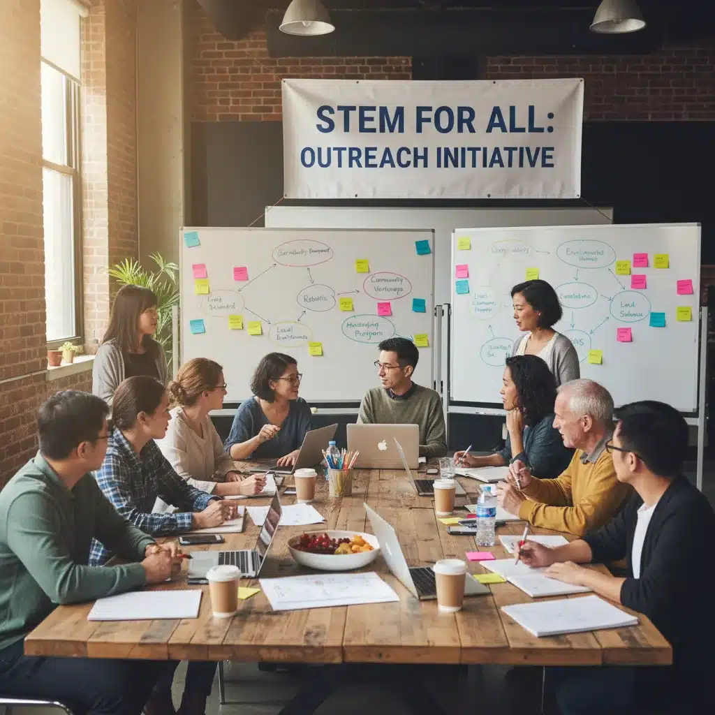 Educators and community leaders collaborating on STEM program development and grant strategy